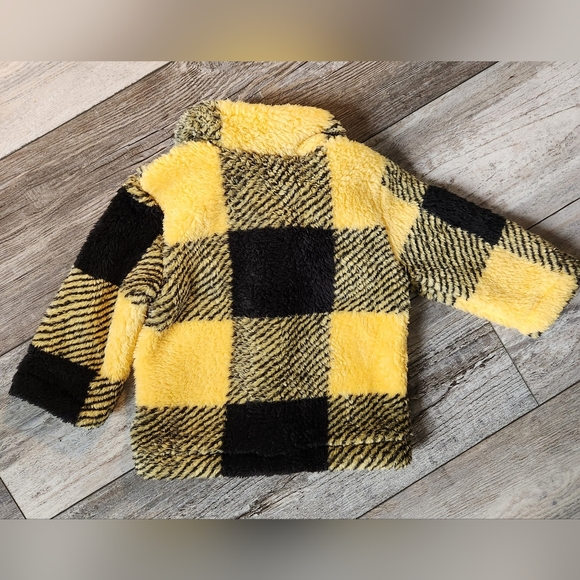 Baby Buffalo Plaid Print Flannel Coat - Picture 2 of 3